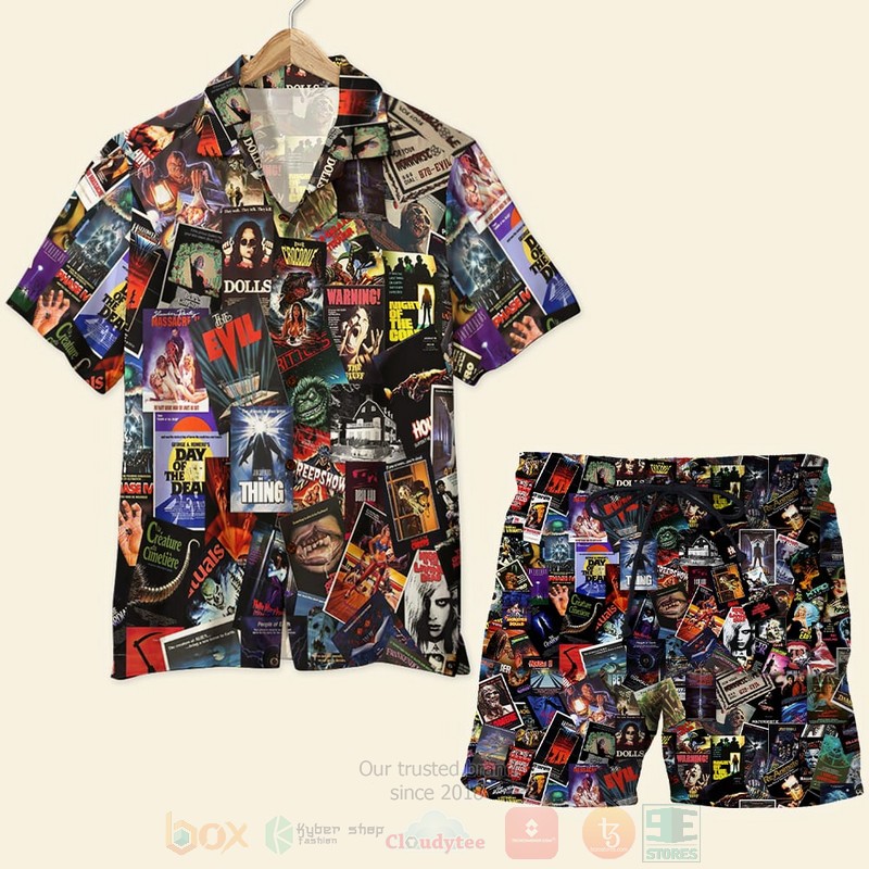 Horror Movie Film Hawaiian Shirt Horror Movie Film Hawaiian Shirt