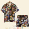Horror Movie Film Pattern Hawaiian Shirt