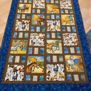 Horses Quilt Cipjl