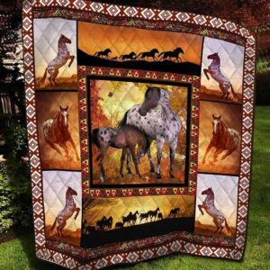 Horses Quilt Tuard