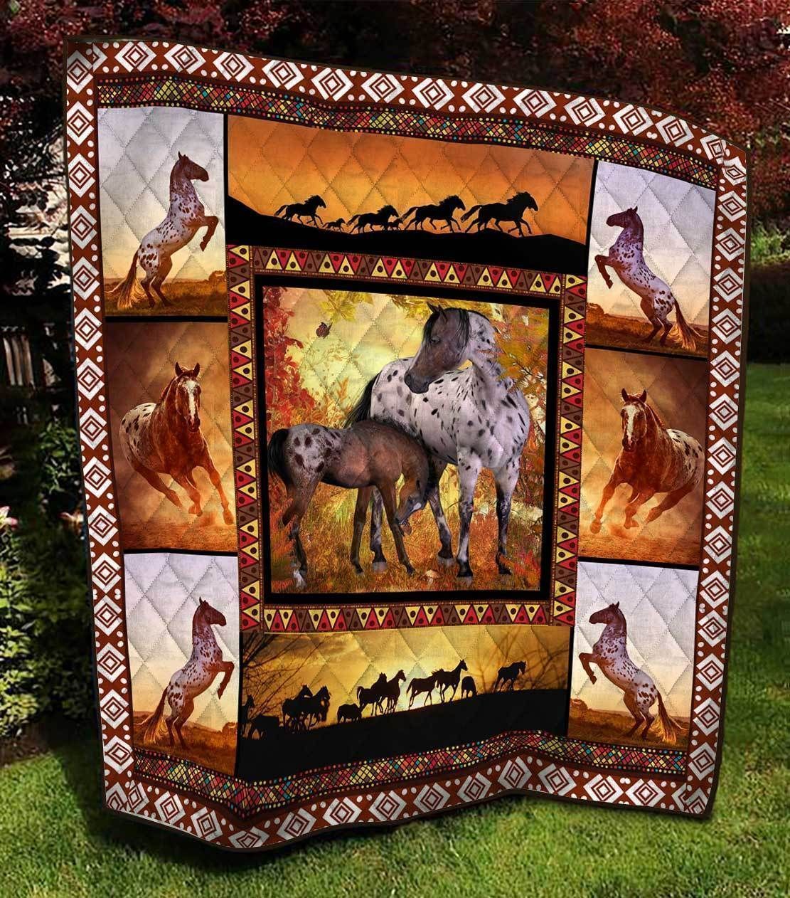 Horses Quilt Tuard Horses Quilt Tuard
