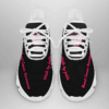 [Hot Sale] Breast Cancer Awareness Walk By Faith Flower Max Soul Sneaker Shoes