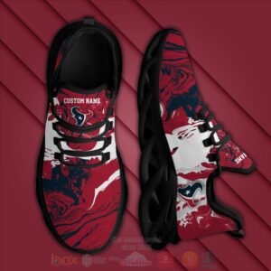 Houston Texans Nfl American Custom Name Clunky Max Soul Shoes