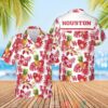 Houston Cougars MenS Basketball Ncaa Pineapple Hawaiian Shirt