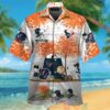Houston Texans Snoopy Charlie Brown Autumn Hawaiian Shirt And Shorts