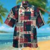 Houston Texans Fish Bone Hawaiian Shirt And Shorts