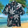 Houston Texans Weed Dark Blue Hawaii Shirt