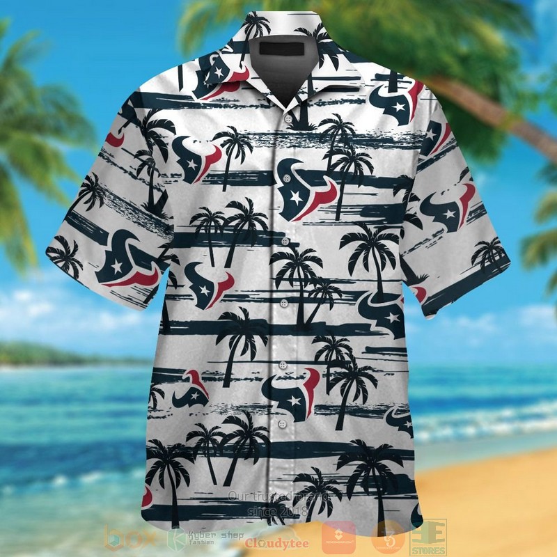 Houston Texans White Hawaii Shirt Houston Texans White Hawaii Shirt