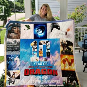 How To Train Your Dragon Quilt Quilt Blanket