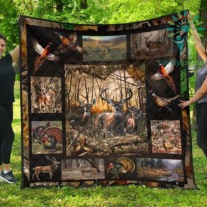 Hunting Quilts Blanket Dhc090120741Td