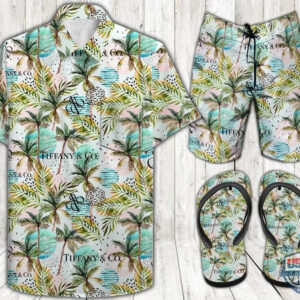 Tiffany & Co Hawaiian Shirt Beach Short