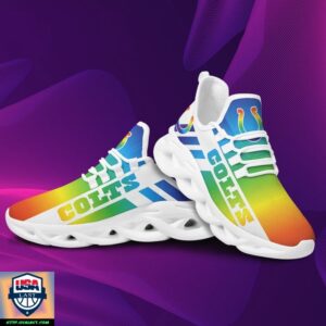 Indianapolis Colts Lgbt Custom Name Max Soul Shoes