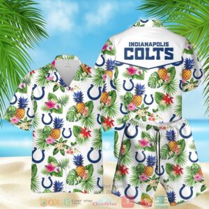 Indianapolis Colts Nfl Pineapple Hawaiian Shirt