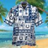 Indianapolis Colts Tropical Plants White Hawaii Shirt
