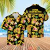 Iowa Hawkeyes MenS Basketball Ncaa Pineapple Hawaiian Shirt