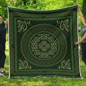 Irish Celtic Quilt Blankets Quilt Blanket Blanket Best Gift Ideas For Saint Patrick'S Day Dhc09121353Dd