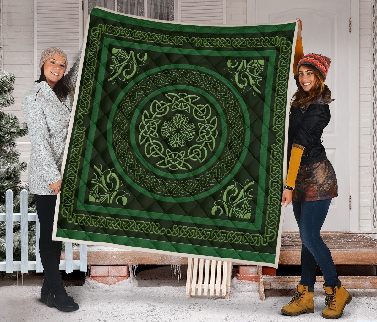 Irish Celtic Quilts Gs-Cl-Dt3101 Quilt Blanket Irish Celtic Quilts Gs-Cl-Dt3101 Quilt Blanket