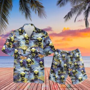 Italy Poste Italiane Scooter Hawaiian Shirt
