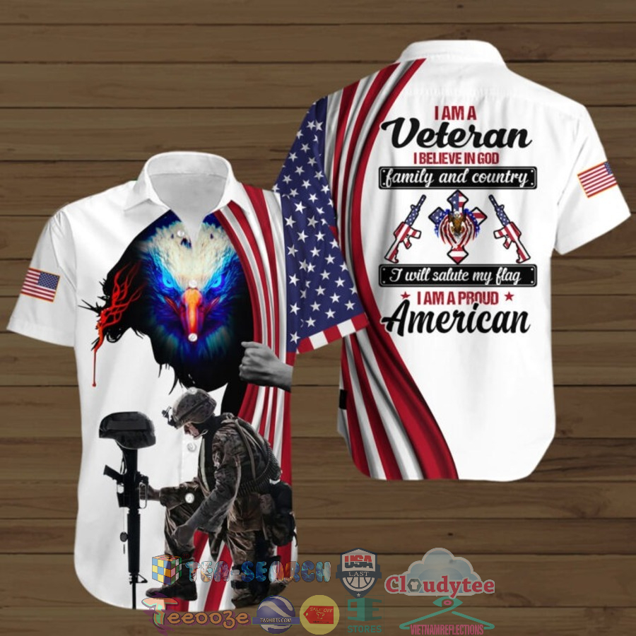 I Am A Veteran Believe In God Family Country Independence Day Hawaiian Shirt And Shorts I Am A Veteran Believe In God Family Country Independence Day Hawaiian Shirt And Shorts