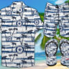 Dallas Cowboys Hawaiian Shirt Beach Short And Flip Flops