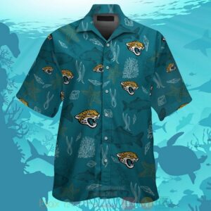 Jacksonville Jaguars Fish Hawaiian Shirt And Shorts