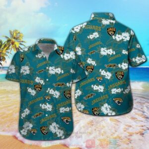 Jacksonville Jaguars Hibiscus Hawaiian Shirt And Shorts