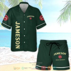 Jameson Irish Whiskey Hawaiian Shirt