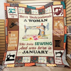 January Woman Quilting Blanket Dcb1901 69O59