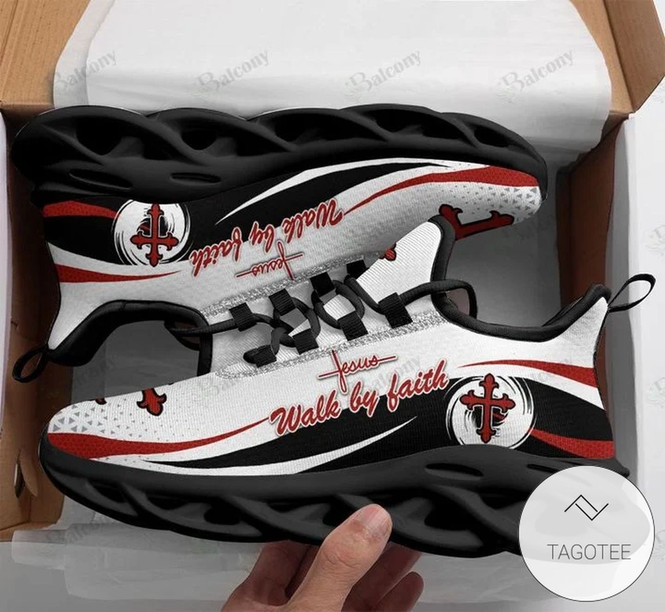 Jesus Walk By Faith Mix White Color Max Soul Shoes Jesus Walk By Faith Mix White Color Max Soul Shoes