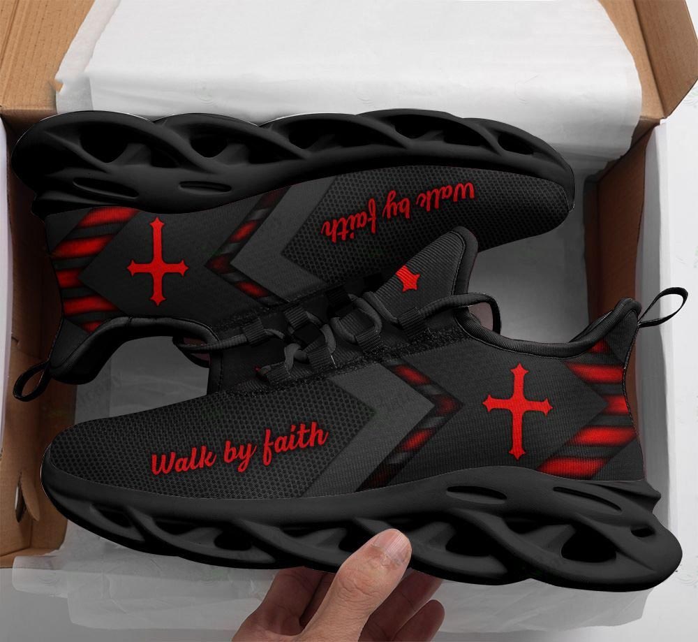 Jesus-Walk-By-Faith-Running-Sneakers-2