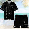 Johnnie Walker All Over Print Hawaiian Shirt And Beach Shorts