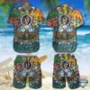 Nfl Baltimore Ravens Grateful Dead Bears Hawaiian Shirt And Shorts
