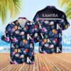 Kamyra Condoms Pineapple Hawaiian Shirt