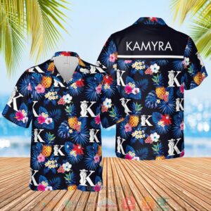 Kamyra Condoms Pineapple Hawaiian Shirt