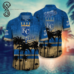 Kansas City Royals Baseball Team Combo Hawaiian Shirt And Shorts