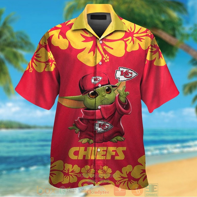 Kansas City Chiefs Baby Yoda Hawaii Shirt Kansas City Chiefs Baby Yoda Hawaii Shirt