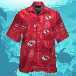 Kansas City Chiefs Fish Hawaiian Shirt And Shorts