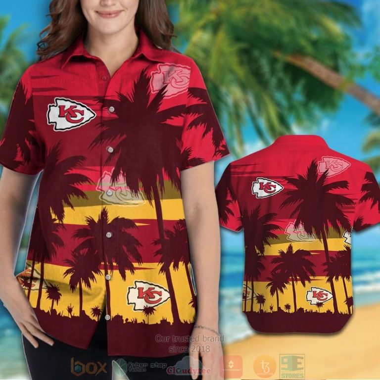 Kansas_City_Chiefs_palm_tree_dark_red_hawaiian_shirt_and_shorts_1_2-768x768-1
