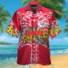 Kansas City Chiefs Yellow Hibiscus Red Hawaii Shirt