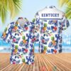 Kentucky Wildcats MenS Basketball Ncaa Pineapple Hawaiian Shirt
