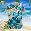 Kitesurfing Fly High But Stay Grounded Beautiful Blue Beach All Over Print Hawaiian Shirts And Beach Shorts