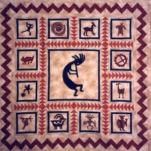 Kokopelli Quilt Tuauk