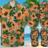 Louis Vuitton Combo Hawaiian Shirt And Short 33