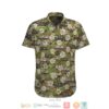 L1A1 As1 Leopard Australian Army Hibiscus Hawaiian Shirt