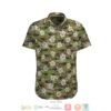 Larc-V Australian Army Hibiscus Hawaiian Shirt