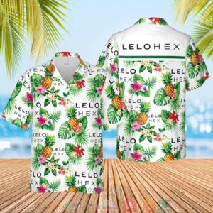 Lelo Hex Condoms Pineapple Hawaiian Shirt