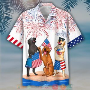 Labrador Independence Day Is Coming Hawaiian Shirt