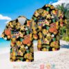 Labyrinth Film Pineapple Black Yellow Hawaiian Shirt