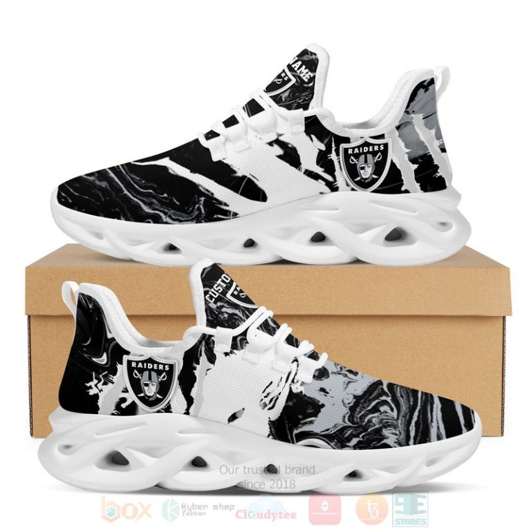 Las-Vegas-Raiders-Nfl-American-Custom-Name-Clunky-Max-Soul-Shoes-1