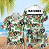 Las Vegas Raiders Nfl Pineapple White Hawaiian Shirt